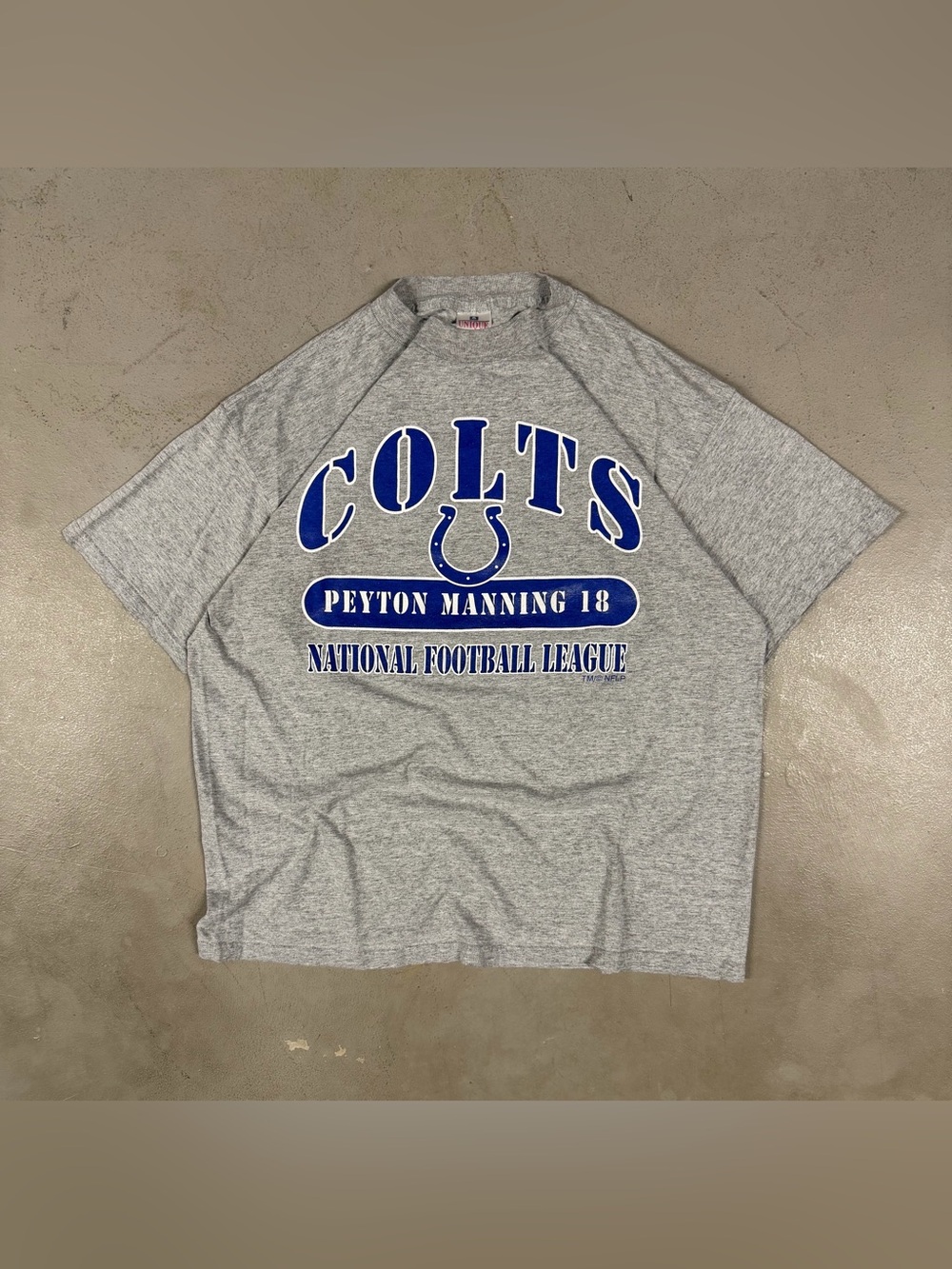 Vintage Y2K 200p NFL Peyton Manning Football Sportswear Retro Tee T-Shirt XL
